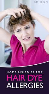 10 Home Remedies To Get Rid Of Hair Dye Allergies With Images Hair Dye Allergy Dyed Hair Thick Hair Remedies