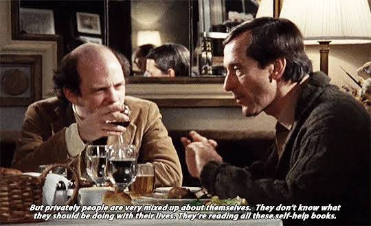 A PERSON IN THE DARK: Second Thoughts and Second Chances: My Dinner With  Andre (1981)