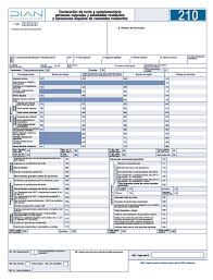 Dec 21, 2020 · respecto al impuesto sobre la renta y complementarios, los calificados por la dian como grandes contribuyentes para 2021 y 2022 deberán presentar la declaración del impuesto de renta y. Formulario 210