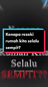 Pintu rezeki dan doa pembuka rezeki. Kenapa Rezeki Rumah Kita Selalu Sempit Ilmu Tipsbahagia Love Motivasidiri Positivevibes Learnontiktok Tiktokguru Rezeki Islam