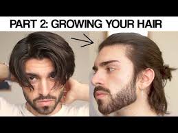 Your hair will fall in the direction that it grows in. 5 Awkward Stage Tips I Wish I Knew Sooner How To Grow Your Hair Out Youtube In 2021 Growing Hair Men Growing Your Hair Out Growing Hair Out Men