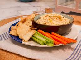Classic Hummus Recipe Food Network Recipes Recipes Appetizers And Snacks Classic Hummus Recipe