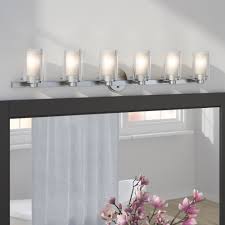 Latitude Run Levi 6 Light Dimmable Vanity Light Reviews Wayfair