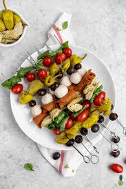 Turn you kitchen into a corner bistro with these delicious italian appetizer recipes that everyone will love. Easy Vegan Antipasto Skewers 7 Ingredients