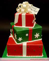 25 Creative Christmas Decoration Ideas For Your Inspiration Christmas Cake Decorations Gift Box Cakes Christmas Wedding Cakes