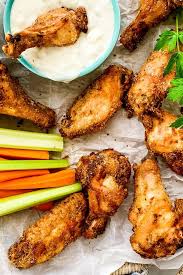 Easy Crispy Baked Chicken Wings Recipe In 2020 Chicken Wing Recipes Chicken Appetizers Chicken Wings