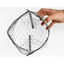 Planting our new loquat tree in a large homemade hardware cloth root cage for gopher proofing. Original Basket 15 Gallon