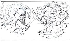 Lego dc marvel superheroes coloring book : Lego Ninjago Coloring Pages Novocom Top