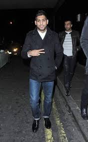 Amir Khan Flat Oxfords Oxford Flats Double Breasted Suit Jacket Black Oxfords