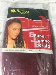 Dyeing synthetic braids is a fairly simple process. Bijoux Super Jumbo Braid Color Lb6 Red 100 Synthetic Fiber Braiding Hair Dread 828179027594 Ebay