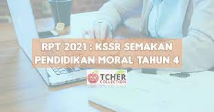 Anda boleh muat turun nota, klik pautan yang diberikan. Rpt Pendidikan Moral Tahun 4 2021 Kssr Semakan Terkini