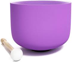 Immer eine gute wahl, um feindliche inseln zu stürmen Klangschale Mit O Ring Und Kristallschlagel 440 Hz 20 Cm Mattiert Violette Farbe Perfekte Tonhohe B Klangschale Aus Kristall Quarz Klangschale Mit O Ring Amazon De Musikinstrumente