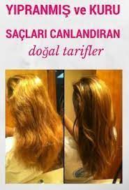 Saclariniz Yipranmis Veya Kuruysa Canlandiracak 10 Dogal Tarif Bu Sayfada Hair Masks For Dry Damaged Hair Homemade Hair Products Macadamia Hair Products