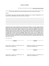 No puede faltar lugar y fecha en la parte superior derecha. Formato De Carta Poder Simple Juez Informacion Del Gobierno