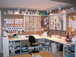 Make this craft room work table with file cabinets with this tutorial from ' in my own style '. A Scrapbook Of Me Sorting Saturday Making A Scrapbooking Area Craft Room Design Dream Craft Room Craft Room Storage
