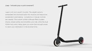 Bird Es1 300 Electric Scooter Battery Leap Balance Controlled E Scooter On Behance E Scooter Writing Software Scooter