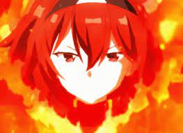 mii bofuri gif mii bofuri fire discover share gifs anime fight aesthetic anime kawaii anime
