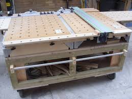 Mft 3 Front Of Table Extension Flush Guide Rail Woodworking Workbench Workbench Woodworking