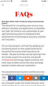 What is the easiest crypto to mine? Salon Com Will Use Your Spare Cpu Power To Mine Crypto If You Block Ads Cryptocurrency