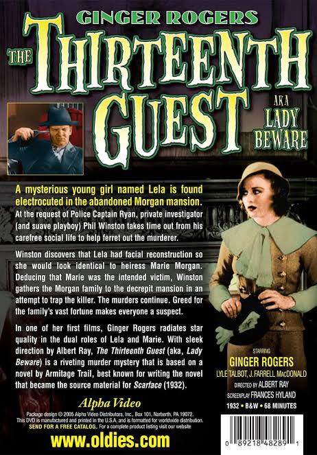 The Thirteenth Guest (1932) - IMDb