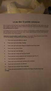 Adorable Jeu Cree Par Les Maries Et Qui A Beaucoup Amuse Les Invites Durant Le Diner