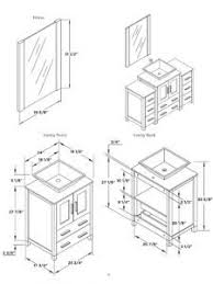 Typical Bathroom Mirror Sizes Bathroom Vanity Sizes Bathroom Dimensions Sink Sizes