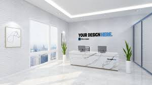 Freepik Graphic Resources For Everyone Reception Front Desk Front Desk Mockup Desk