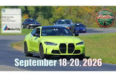 Grattan; MotorCity BMWCCA: Sept 18-20, 2026