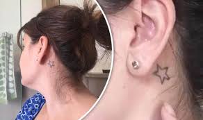 Star tattoos behind the ear. Police Reject Female Officer With 10 Years Experience Because Of Tattoo Uk News Express Co Uk