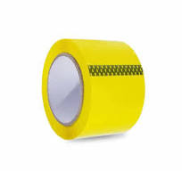 Yellow Packing Tape 3"x110 Yards - 2 Mil, 6 Rolls per Case
