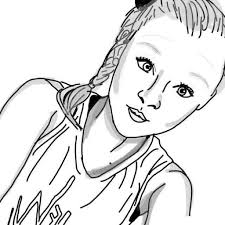 New coloring pages most populair coloring pages by alphabet online coloring pages coloring books. Fanart Jojo Siwa Plays Sports Coloring Pages Jojo Siwa Coloring Pages Coloring Pages For Kids And Adults