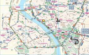 If we are to arrive in the city by car, we will need a map of seville spain which show the roads accessing to the city, wanting to take the one which get. Seville Attractions Map Free Pdf Tourist Map Of Seville Printable City Tours Map 2021