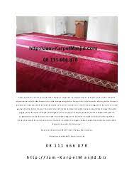 Only one of the most complete and trusted reference sources for export, import and directory business in indonesia. T O K O K A R P E T U N T U K M A S J I D T O K O K A R P E T S A J A D A H M A S J I D K A R P E T M A S J I D T U R Masjid Bekasi