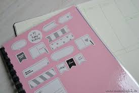 Und so einfach geht sticker selber machen variante 2. Diy Idee Stickeralbum Selber Machen Mamahoch2
