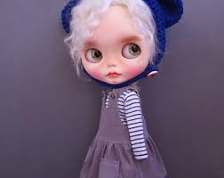 Pinafore Dress Sewing Pattern for Blythe Doll Model 2, INSTANT DOWNLOAD PDF  Pattern for Blythe