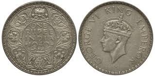 3 British India 1940 George Vi One ...