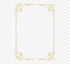 Millions customers found border frame templates &image for graphic design on pikbest. Deco Frame Border Golden Png Vintage Border Design Portrait Clipart 2149864 Pikpng