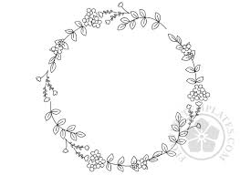 Circular pattern in the form of mandala with flower in ethnic oriental style coloring book page. Floral Circular Embroidery Pattern Flowers Templates