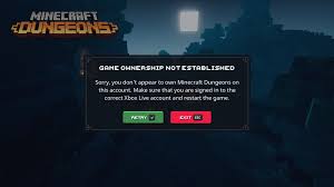 Jun 11, 2021 · minecraft dungeons is a new minecraft game from mojang, inspired by classic dungeon crawlers (rpg's where you navigate dungeons to find treasure and defeat enemies). Minecraft Dungeons Sprouts Game Ownership Not Established Error At Launch Windows Central