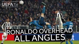 Cristiano Ronaldo Overhead Kick From All Angles Goaloftheseason Youtube Cristiano ronaldo left the football world in awe last night with an overhead kick that had even juventus supporters standing up to applaud him. cristiano ronaldo overhead kick from all angles goaloftheseason