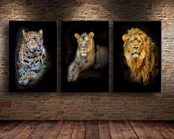 Vintage sea life home décor posters & prints. 2020 Leopard Lion Home Decor Hd Printed Modern Art Painting On Canvas Unframed Framed From Q652398773 17 Dhgate Com