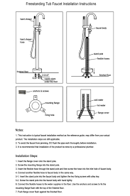 If the pattern of the water àrzvzlwfkhvwrwkhvkrzhu from the tub spout, and the leak from the tub spout is less than 0.01 gpm, this is a normal occurrence. Curved Floor Mount Tub Faucet Brushed Nickel Single Lever Bathtub Tap With Hand Shower