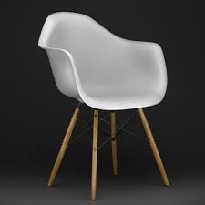 Trendy Plastic Chair 3d Model Free Download Modeldezign Vintage Living Room Room Interior Plastic Chair