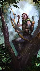 There are quite a few wood elves in the imperial city, enough that there is a small bosmeri neighborhood down on the waterfront, served by a tavern called the tipsy torchbug. Bosmer Elder Scrolls Fandom