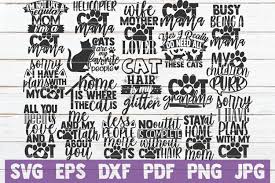 Download Cat Mom Svg Bundle Love Cats Svg Cut Files By Mintymarshmallows Thehungryjpeg Com