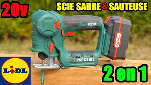 Innovation Lidl Scie Sauteuse Et Scie Sabre Sans Fil 20v Parkside Psssa 20 Li A1 Jigsaw Sabre Saw Youtube