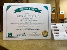 33 333 Pounds Of Co2 Emissions Offset Alaska Litho