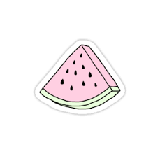 Pastel Watermelon Tumblr Sticker By Taliapaige Tumblr Stickers Iphone Case Stickers Hydroflask Stickers