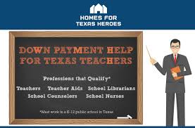 Teacher Home Mortgage Loans Texas Down Payment Assistance