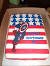 Boiled Icing Captain America Cake Design